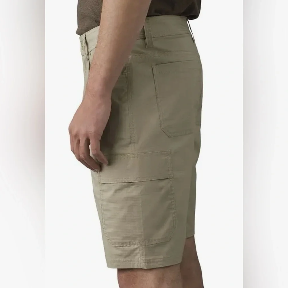 NWT Prana Men’s Double Peak Short Sz 34 10” inseam Sandbar Khaki UPF 50+